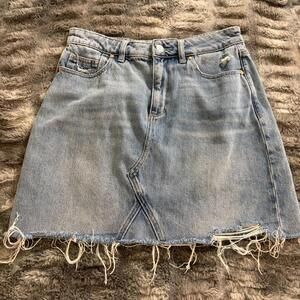 Paige Aideen Denim Skirt Size - 29